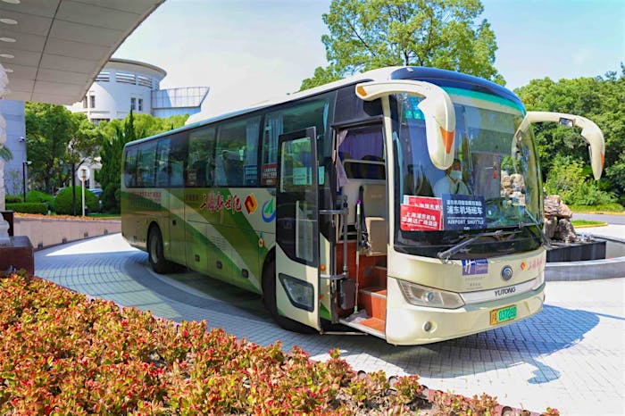 Shuttle Bus to Holiday Inn Express Shanghai Pudong Airport