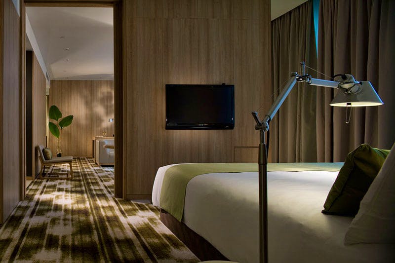 Hotel Room Interior Crowne Plaza Singapore