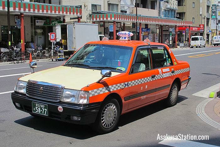 A Checker Cab Taxi