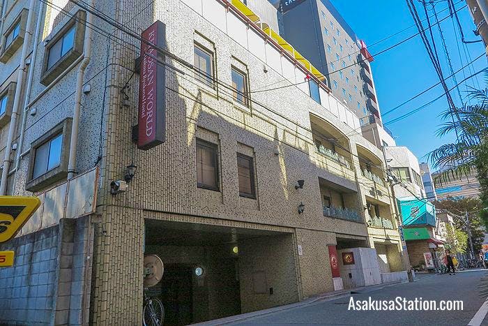 A street view of Khaosan World Asakusa Ryokan & Hostel