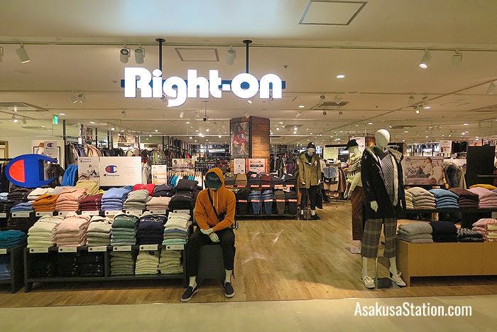 Right-On sells casual fashion for all the family