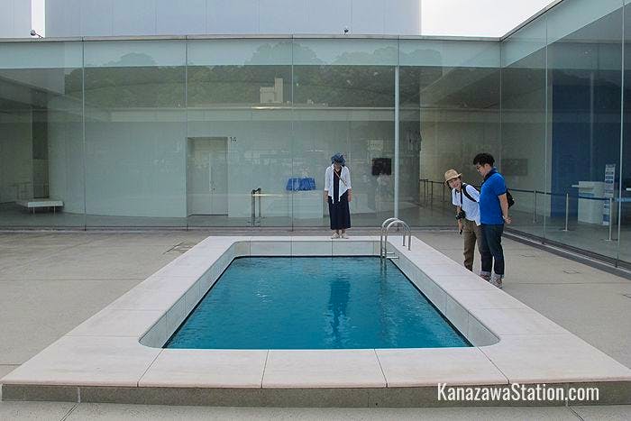 The Swimming Pool by Argentine artist, Leandro Erlich