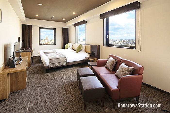 Deluxe Twin Room at Hotel Mystays Premier Kanazawa