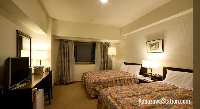 Twin Room at Hotel Kanazawa