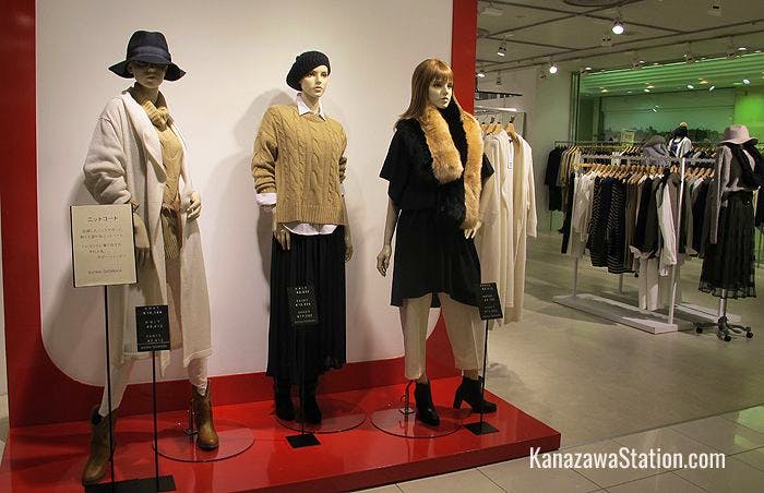 Buona Giornata: stylish but affordable clothes for young ladies on the 1st floor of the store