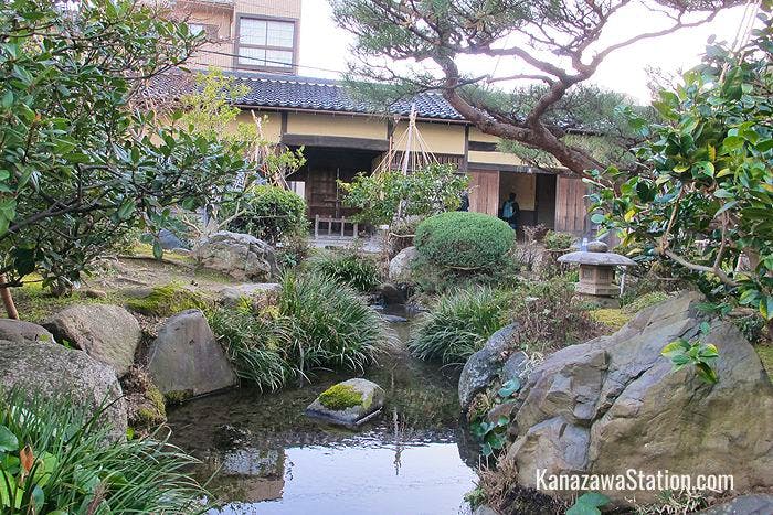 Inside the Takada House stroll garden