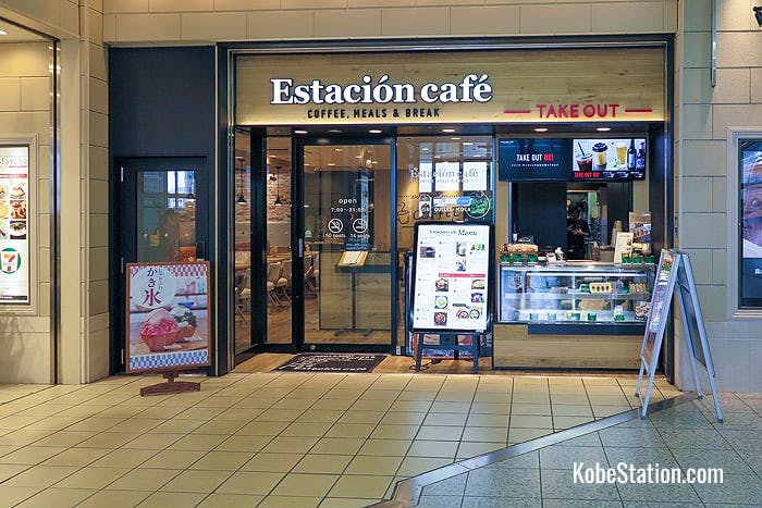 The Estacion Café in Shin-Kobe Station
