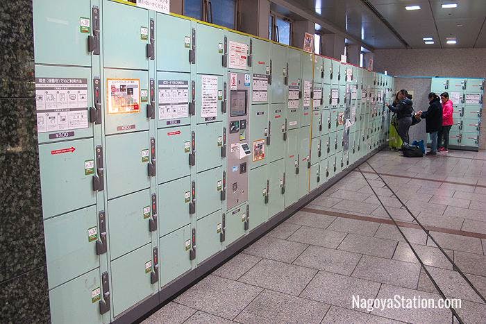 Nagoya Station lockers