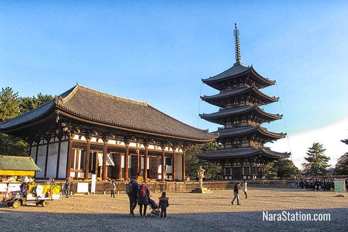 The Eastern Golden Hall and Five Story Pagoda of Kofukuji