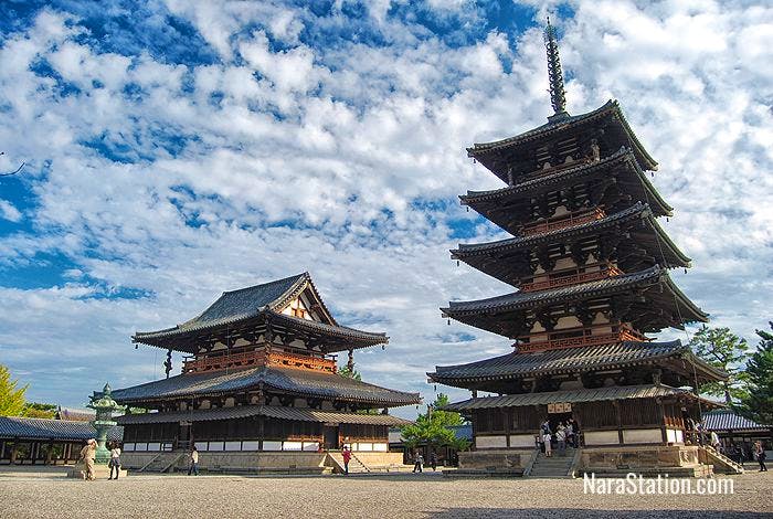 UNESCO World Heritage Site Horyuji Temple