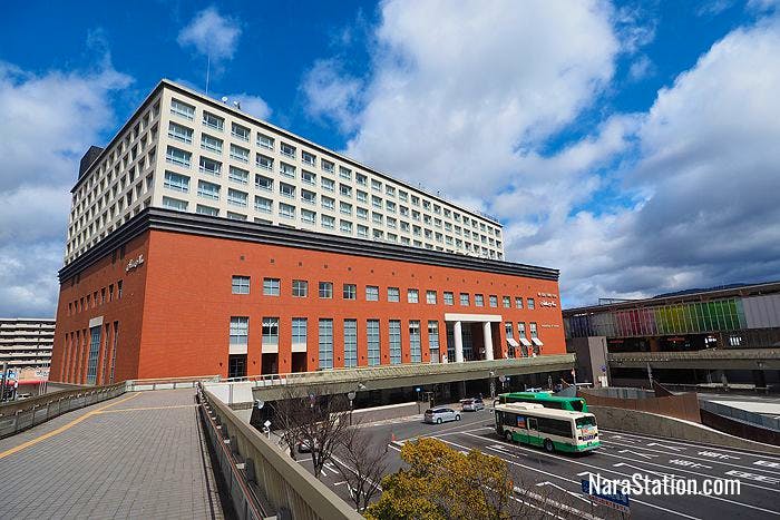 Hotel Nikko Nara is located directly outside the West exit of JR Nara Station
