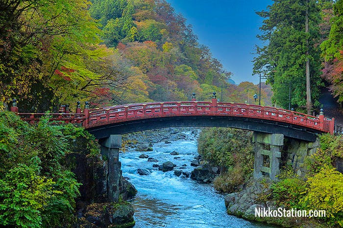 The Shinkyo Bridge in Nikko