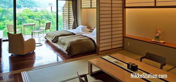 Club Floor Japanese-Western room with a private hot spring bath
