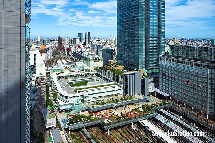 Present Day Shinjuku Station