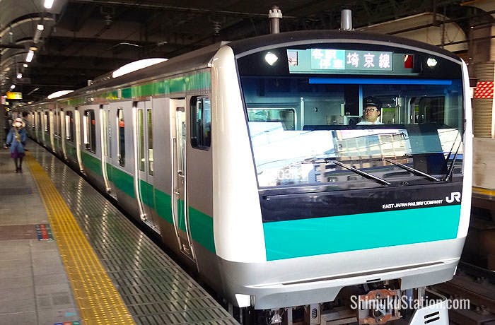 JR Saikyo Line train
