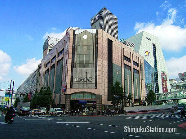 Lumine has three malls grouped around and near Shinjuku Station’s South Exit