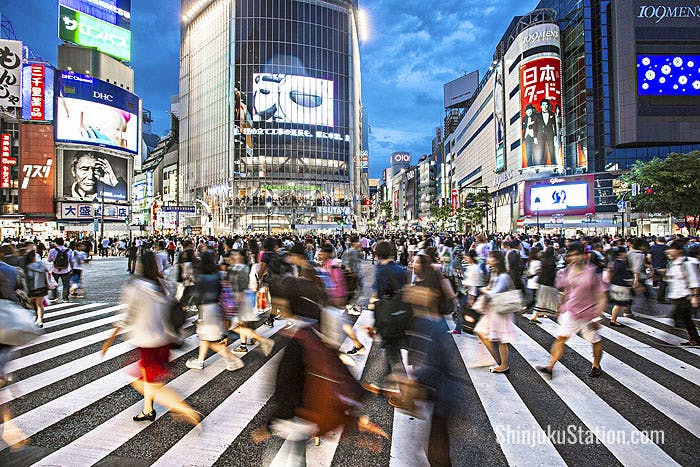 Shibuya is a mecca of youth culture and fashion in Tokyo