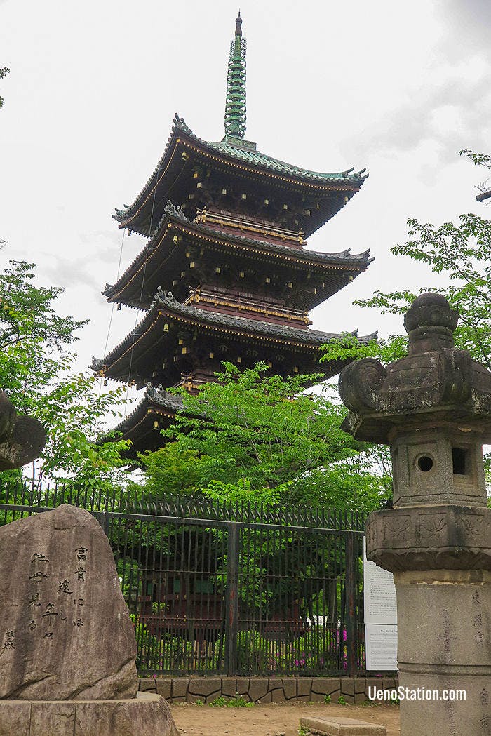 The Pagoda of Kaneiji Temple