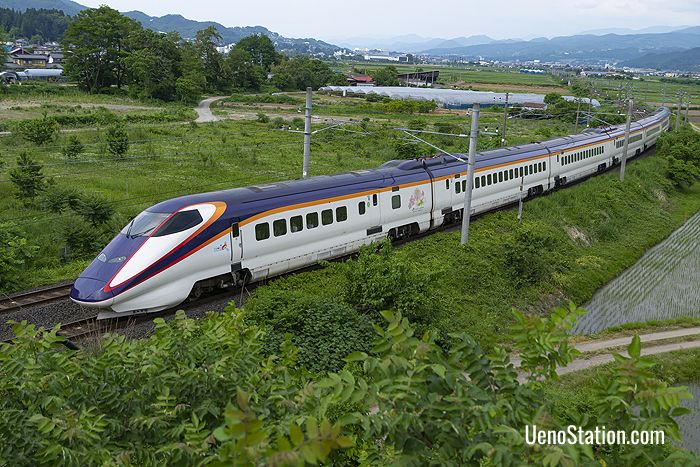 The Yamagata Shinkansen for Yonezawa