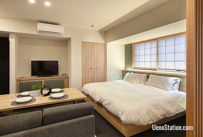 The Japanese-Style Deluxe Apartment with Futon