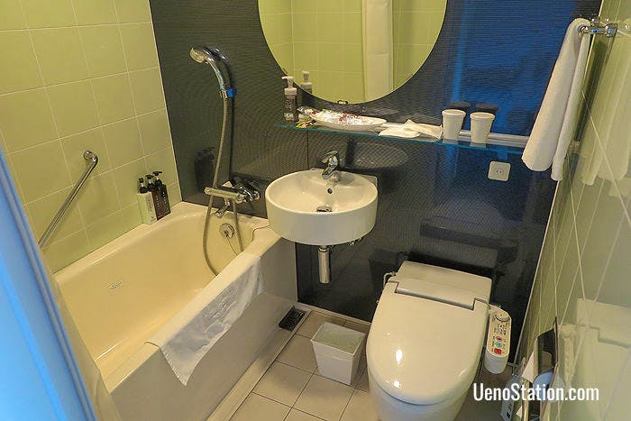 A private bathroom
