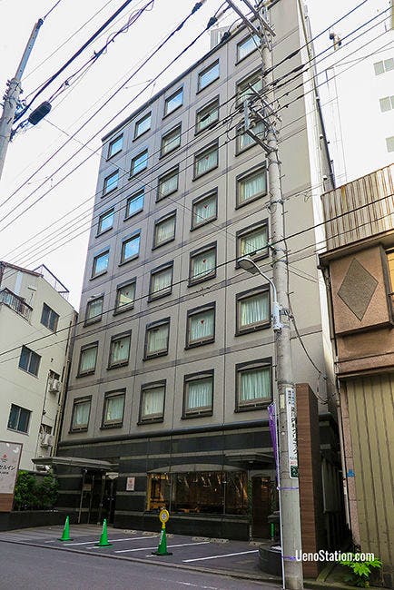 A street view of Vessel Inn Ueno Iriya Ekimae