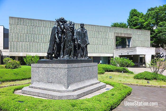 The Burghers of Calais by Auguste Rodin at the National Museum of Western Art