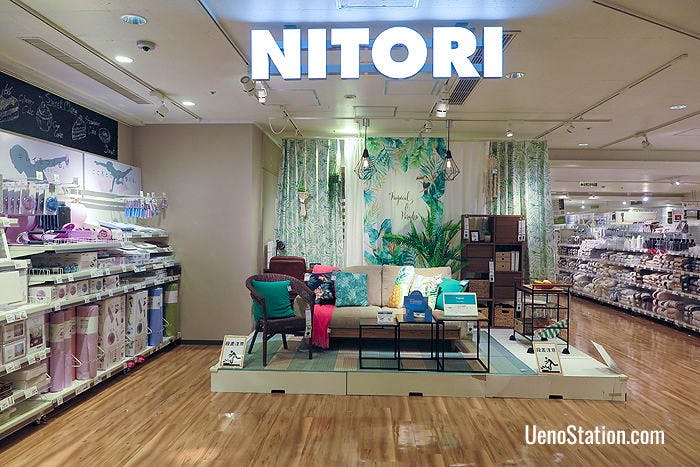 Nitori on the 8th floor