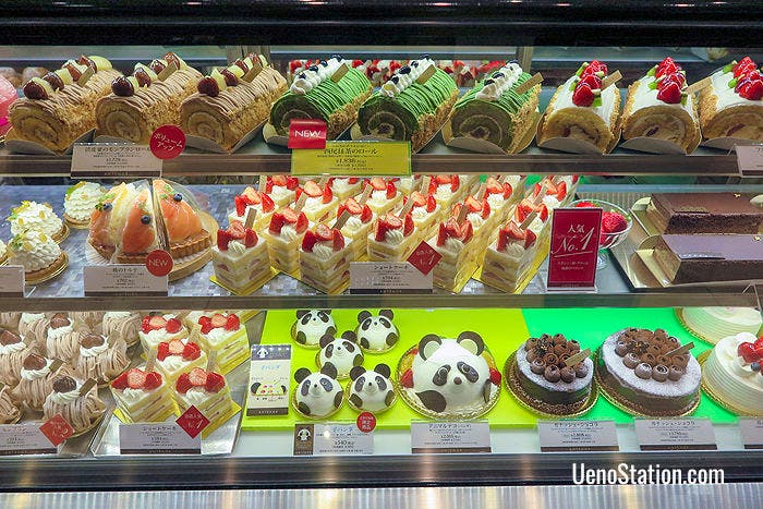 Colorful confectionery on the 1st floor