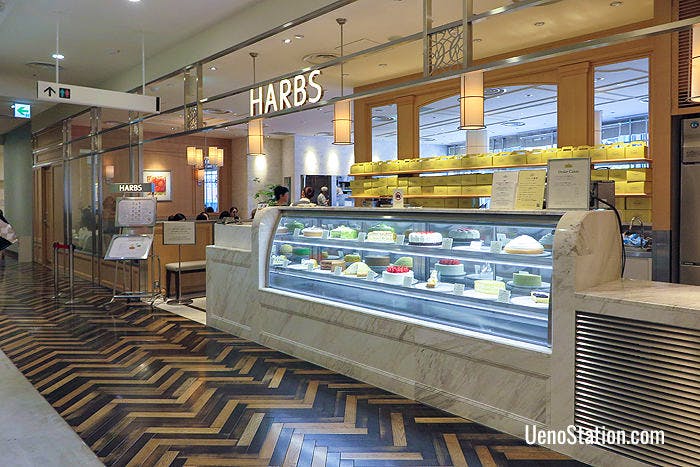 Harbs Café on the 2nd floor
