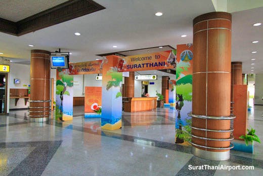 Surat Thani Airport arrivals