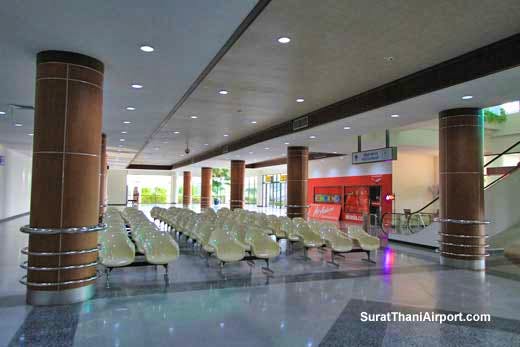 Surat Thani Airport waiting area