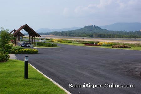 Samui Airport Runway and Departure gates