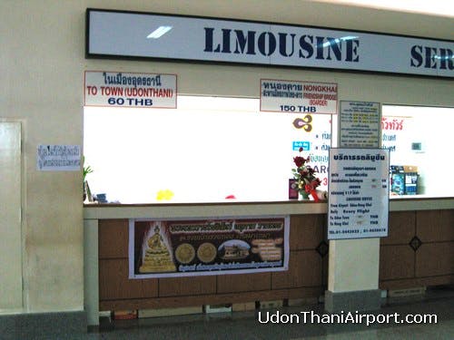 Udon Thani Airport Taxi Counter